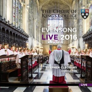 Evensong Live 2016 Front Cover