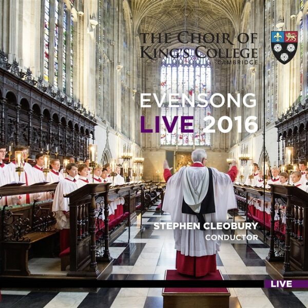 Evensong Live 2016 Front Cover