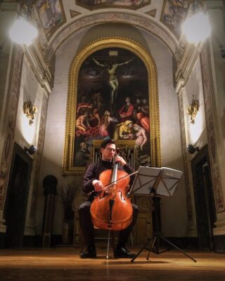 Guy Johnston in Rome