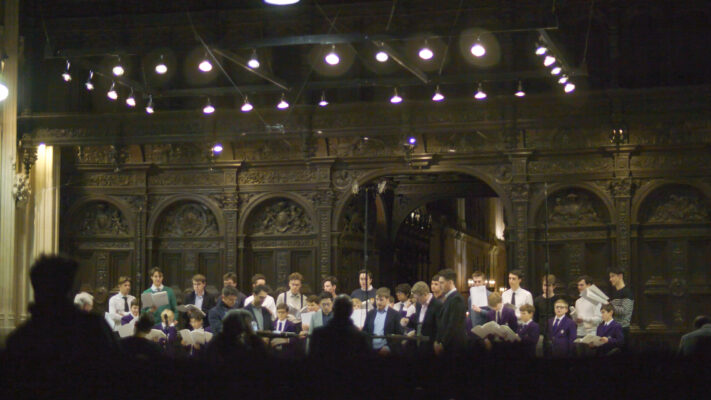 The concert, recorded live