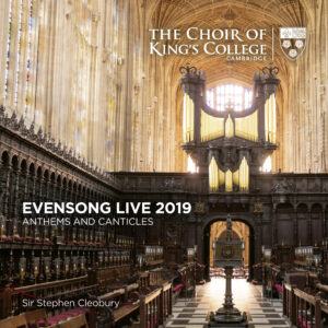 Evensong Live 2019 front cover