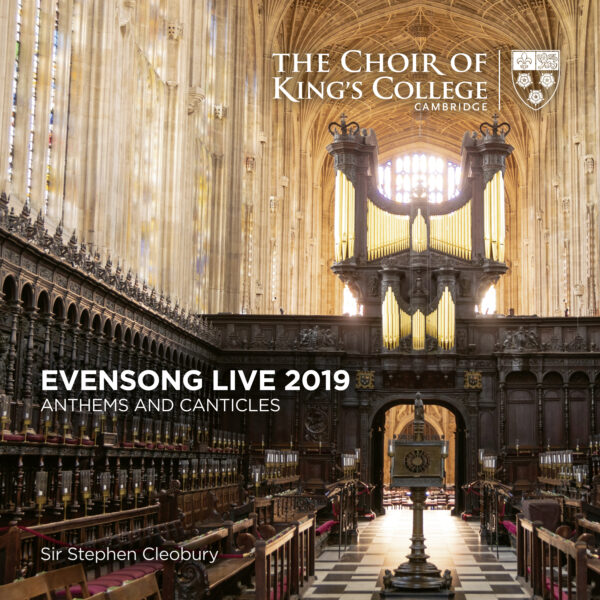 Evensong Live 2019 front cover