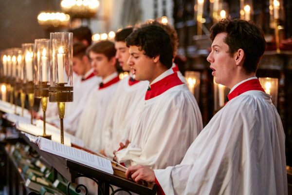 The men of the Choir of King's College