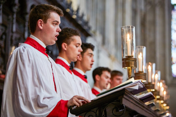 The men of the Choir of King's College