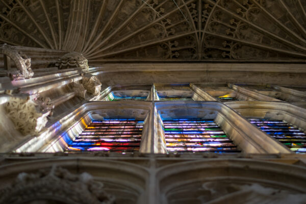 A window in King's College Chapel