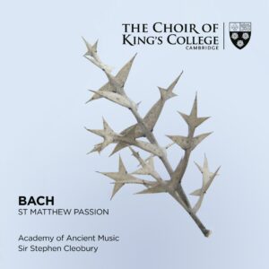 Bach St Matthew Passion front cover
