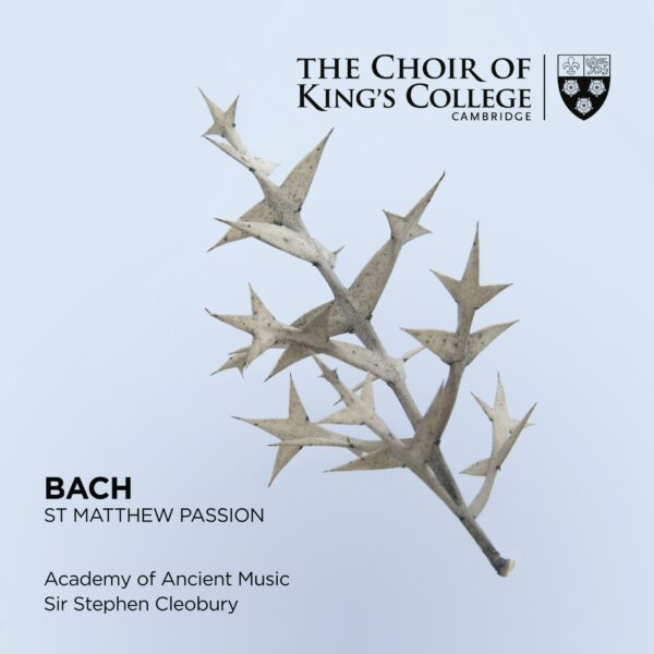Bach St Matthew Passion front cover