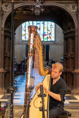 Parker Ramsay playing the Goldberg Variations in King's College Chapel