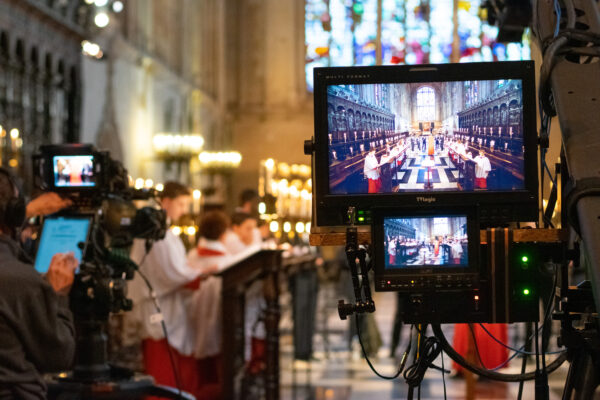 BBC filming Easter from King's