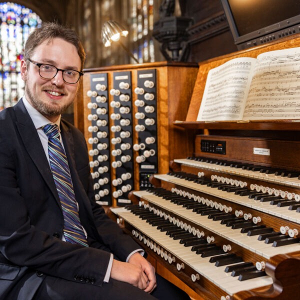 Poster for In Memoriam: Harrison Cole, Assisting Organist