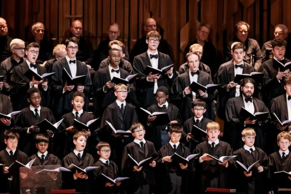 Poster for Christmas with King’s College Choir